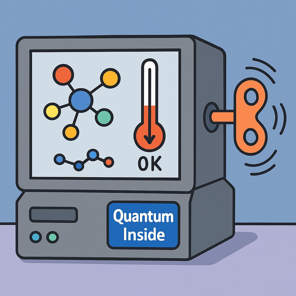 Quantum algorithm illustration